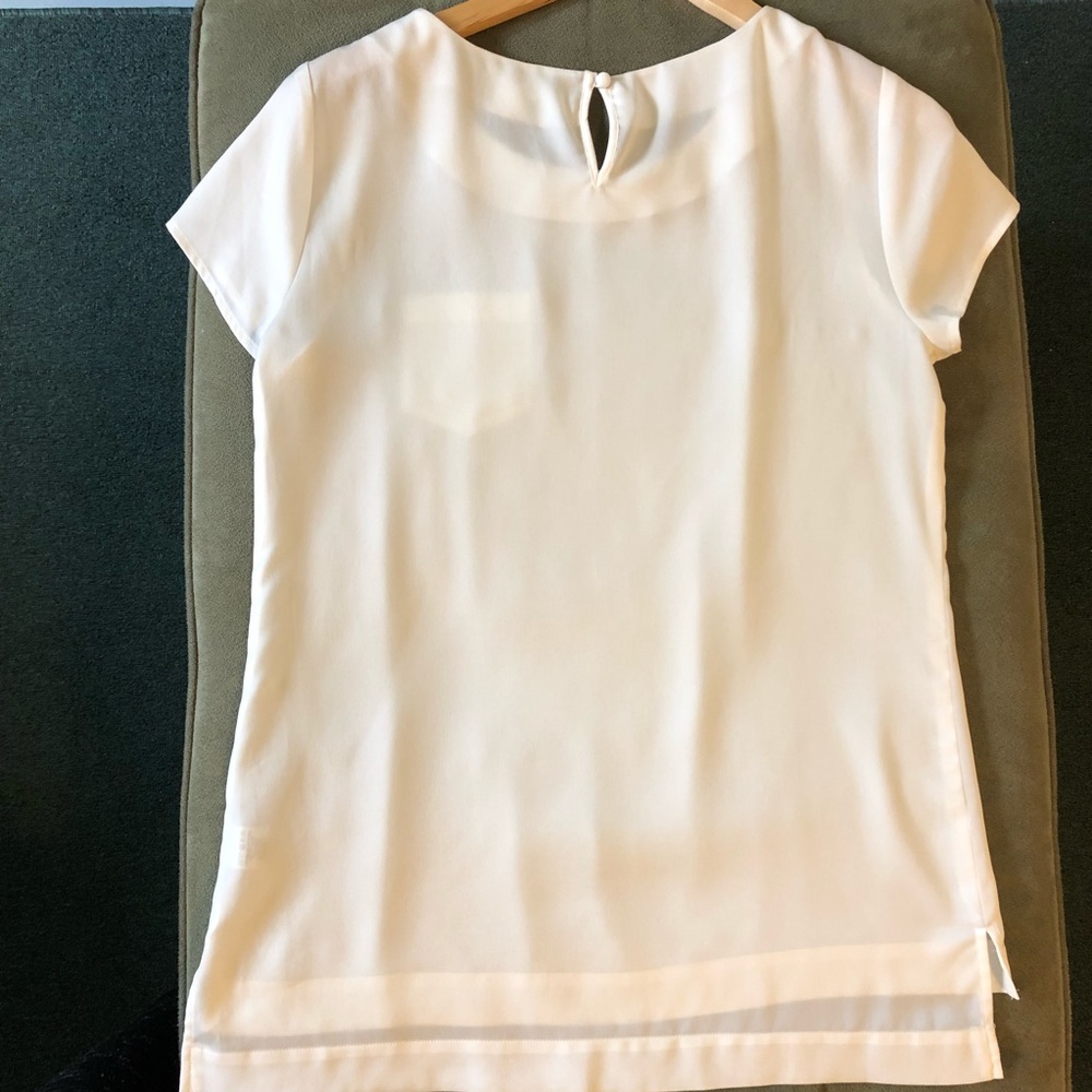 J. Crew- High-Low Style Blouse - Picture 4 of 5